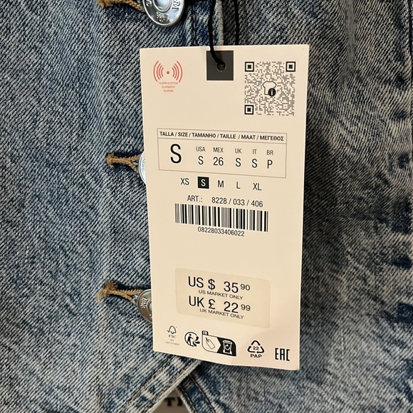 Cropped DenimVest - Picture 6 of 7